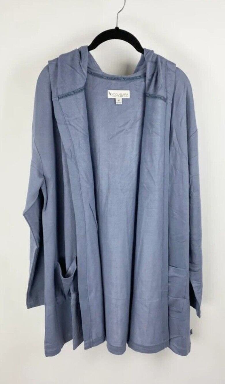 UGG Hooded Oversized Cardigan S Blue Lounge Luxe Academia Campus School College